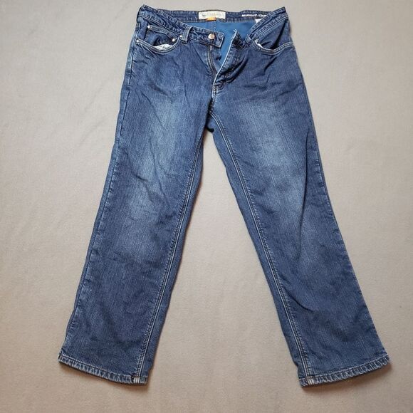 Wind River Men's fleece Lined Jeans, Classic Fit, size 34 T-Max heat winter - Picture 1 of 16